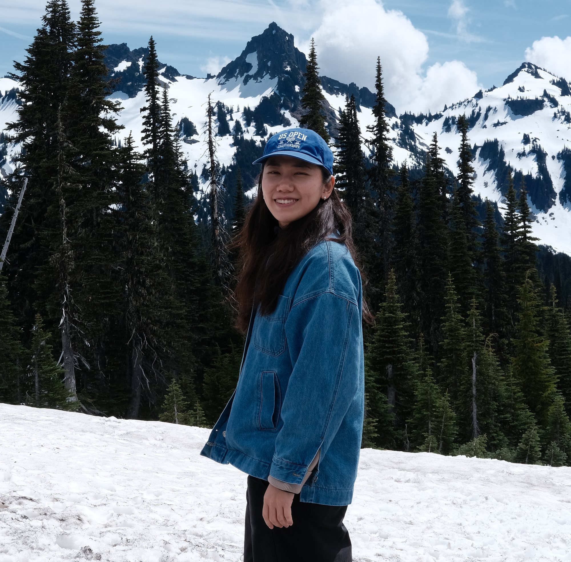 Michelle Lo Horton in the mountains